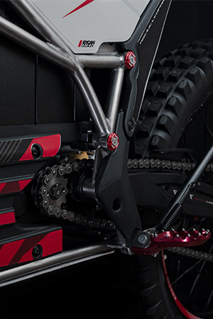 Электромотоцикл Mountain Leopard E-XT 600 Off-Road 72V40Ah