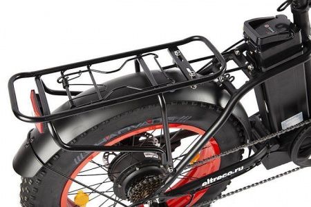 Велогибрид VOLTECO BAD DUAL NEW черно-красный