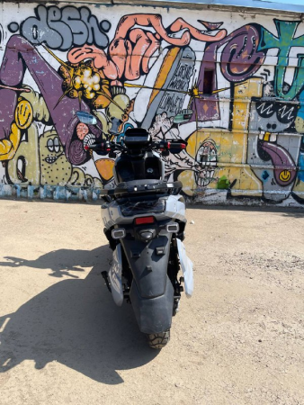 ЭЛЕКТРОСКУТЕР GT TANK Тур-Эндуро 30AH 72V серый