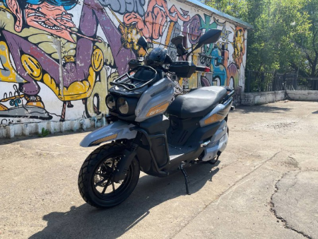 ЭЛЕКТРОСКУТЕР GT TANK Тур-Эндуро 30AH 72V серый