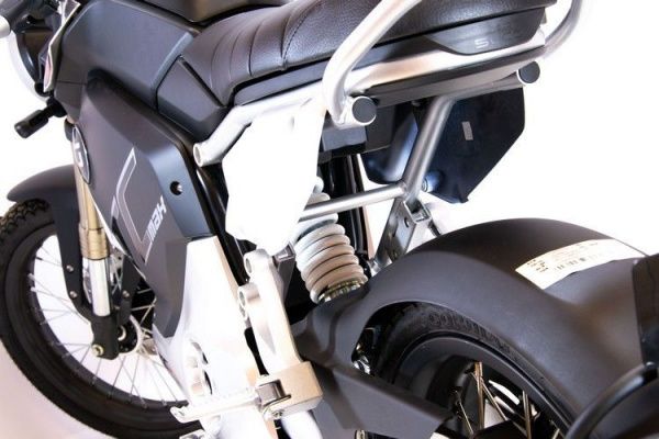 Электромотоцикл Super Soco TC Max (Спицованные диски) черно-красный