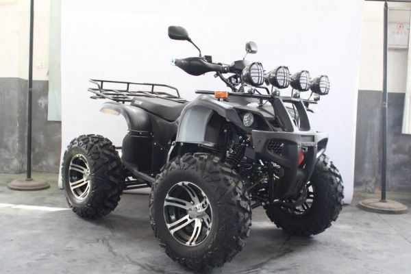 Квадроцикл GreenCamel Sahara A4500 4x4 (72V 4000W R12 alum Дифференциал) армейский желтый