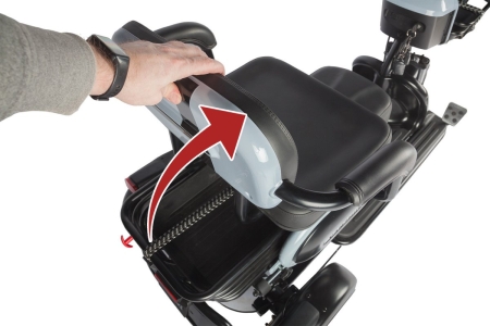 Электротрицикл Wanshida UN MOTO 60V 650Вт красный