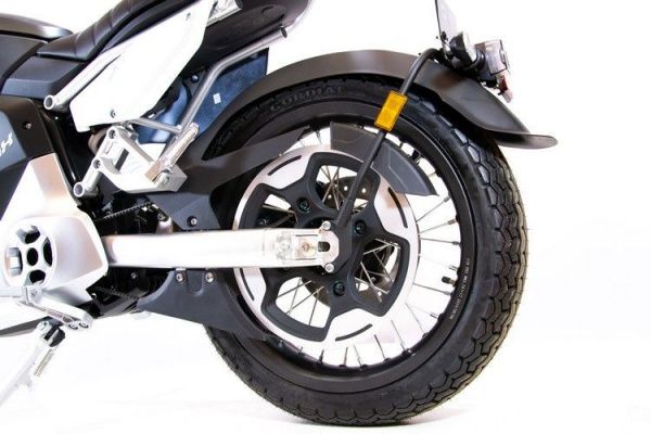 Электромотоцикл Super Soco TC Max (Спицованные диски) черно-красный