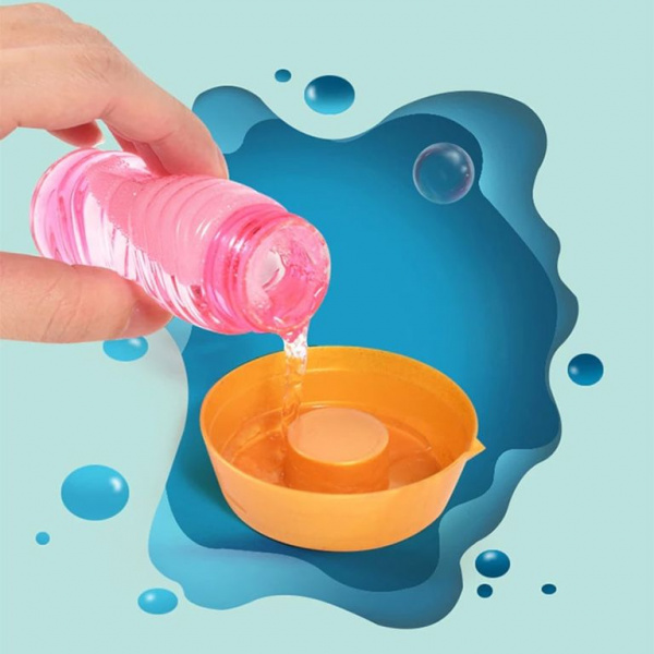 Машинка для создания мыльных пузырей пулемет золотой