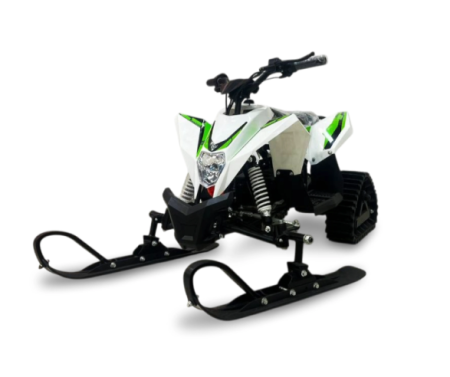 Детский электрический снегоход GEKKON E1300 SNOW зеленый