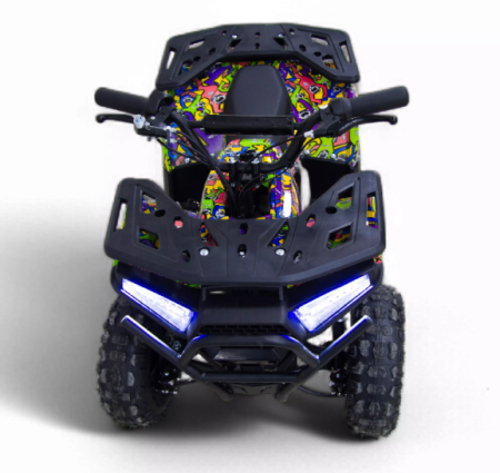 Квадроцикл MOTAX Grizlik Midi E1000 BW Граффити